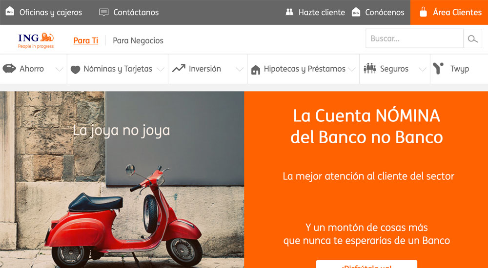 Información sobre ING