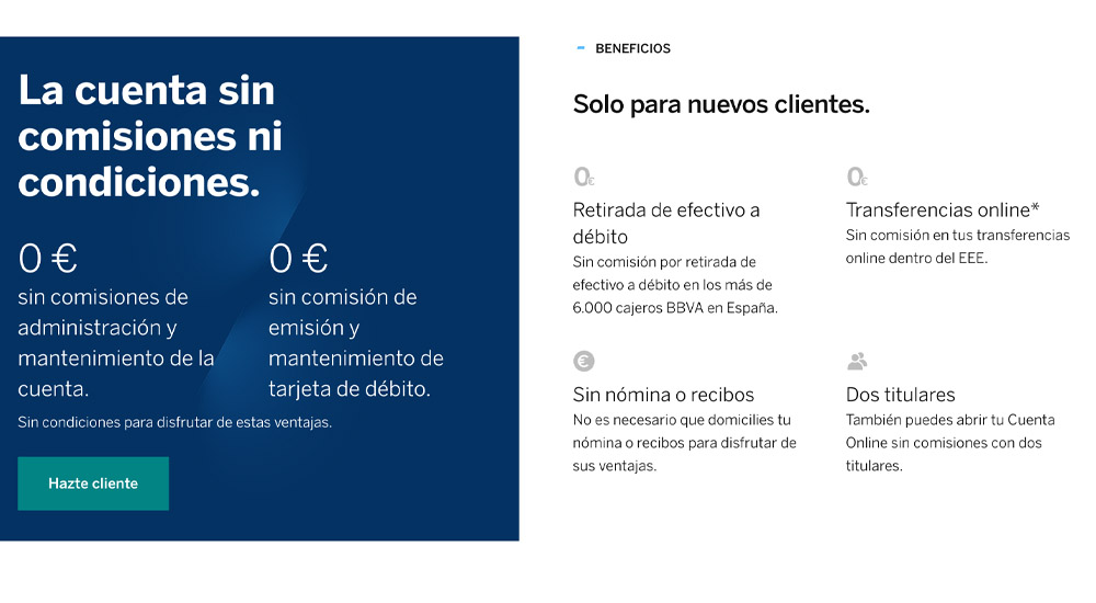 Cuenta Online Sin Comisiones